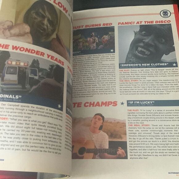 Pre Owned Alternative Press AP August 2016 Issue #337.1 APMAS Commemorative Issu - Picture 6 of 7